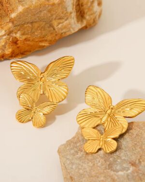 Double butterfly Earrings
