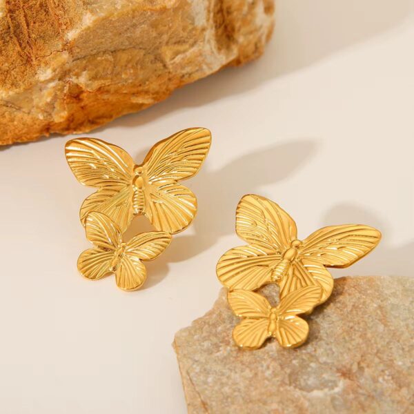 Double butterfly Earrings