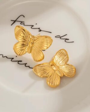 Butterfly Statement Earrings