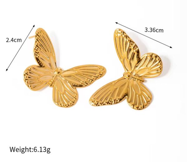 Butterfly Earrings - Image 3