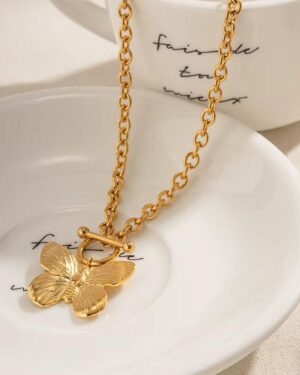 Butterfly Statement Necklace