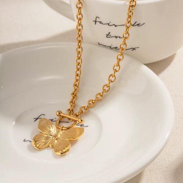 Butterfly Statement Necklace