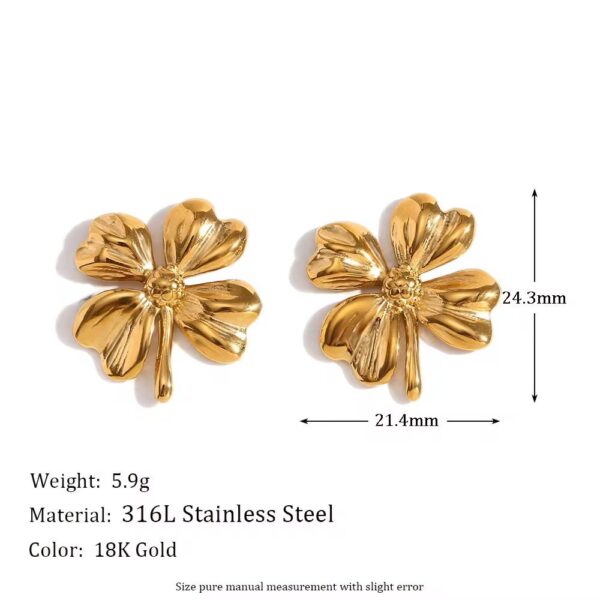 The Clover Luxe Set earrings - Image 4
