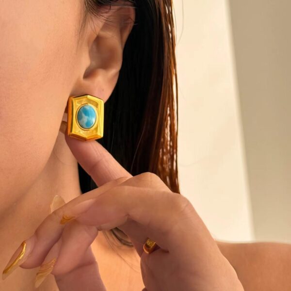 Aura Dorada Earrings - Image 3