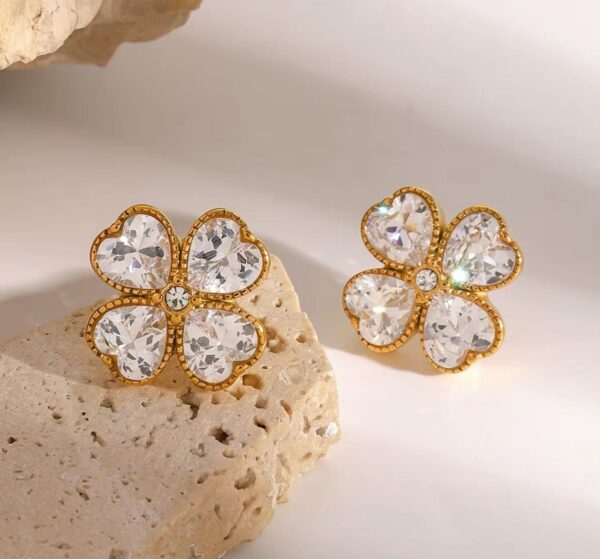 Crystal Bloom Earrings