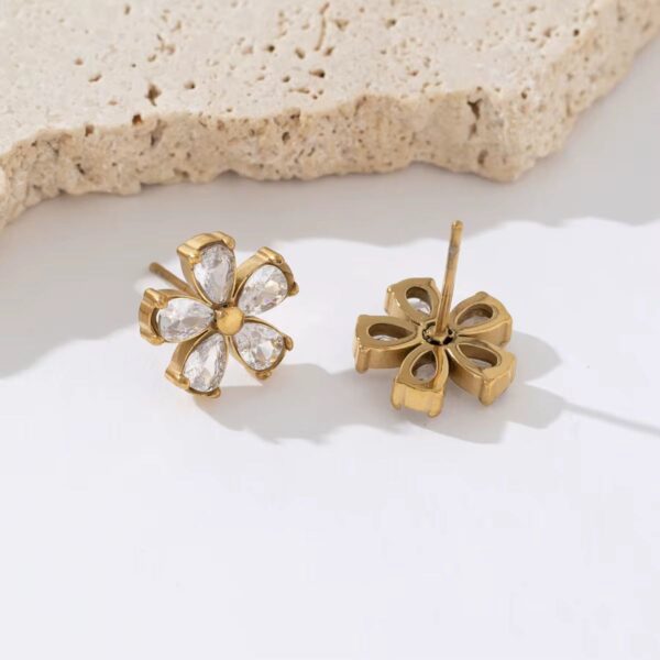 Crystal Bloom Studs - Image 3