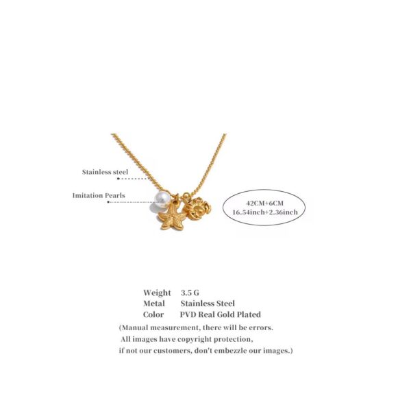 Ocean pearl necklace - Image 3