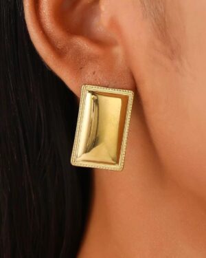 Gilded Frame Earrings