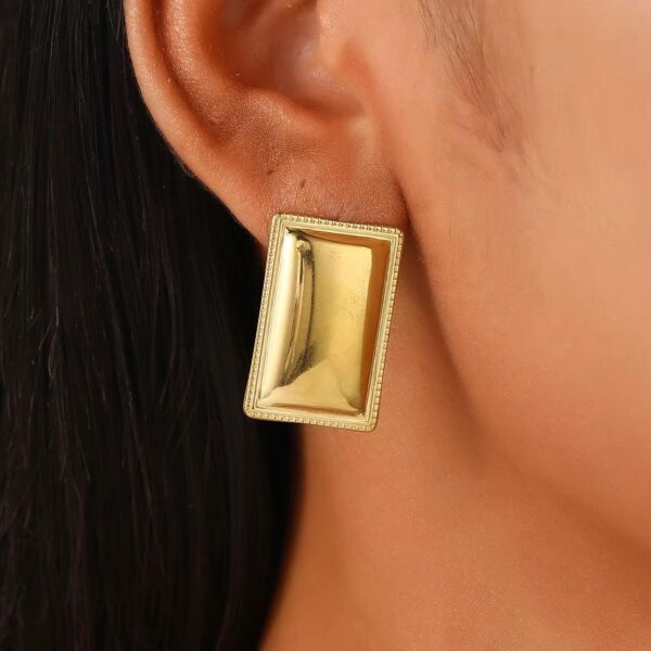 Gilded Frame Earrings