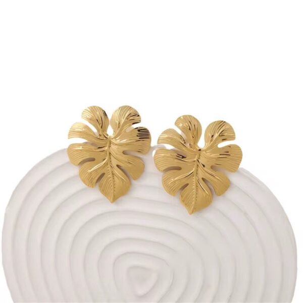 Monstera Luxe Earrings