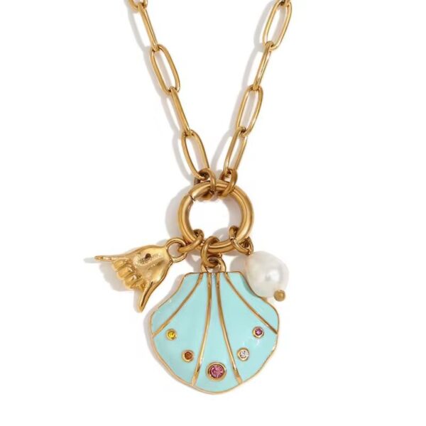 Shoreline Charm Necklace - Image 3