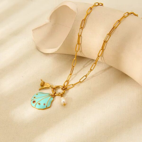 Shoreline Charm Necklace