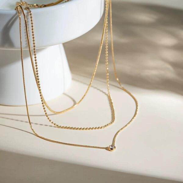 Soléa Layered Necklace - Image 3