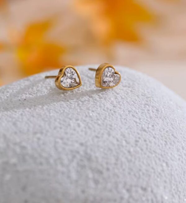 Sweetheart Sparkle Studs - Image 2