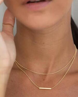 The Minimal Bar Necklace
