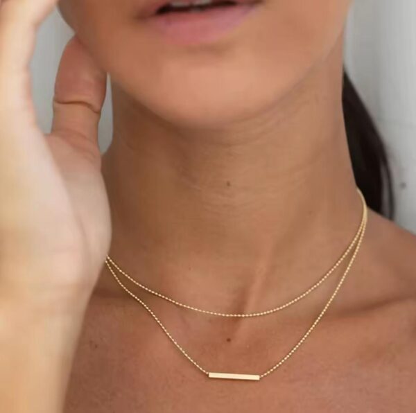 The Minimal Bar Necklace