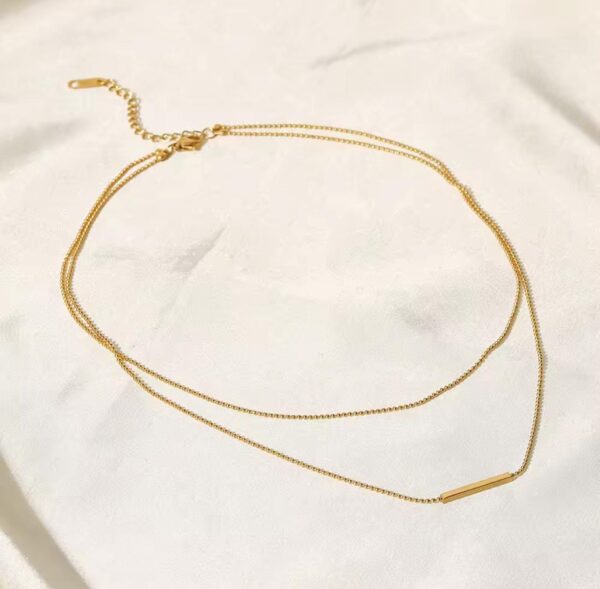 The Minimal Bar Necklace - Image 3