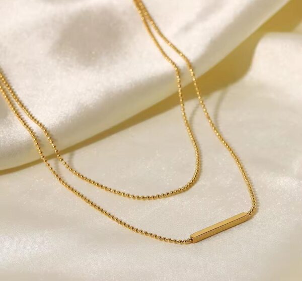 The Minimal Bar Necklace - Image 2