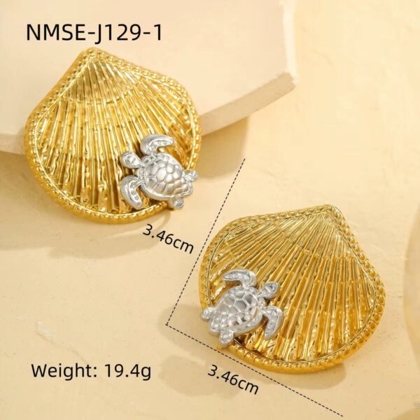 Starfish shell Earring - Image 2