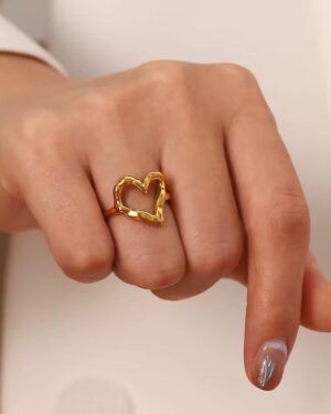 Open Heart Ring