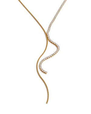 Gold Wave Necklace