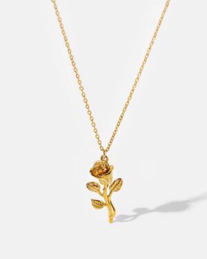 Eternal Rose Necklace