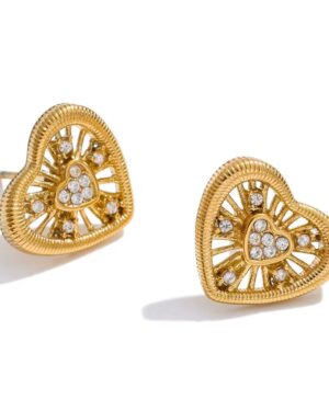 Heirloom Heart Earrings