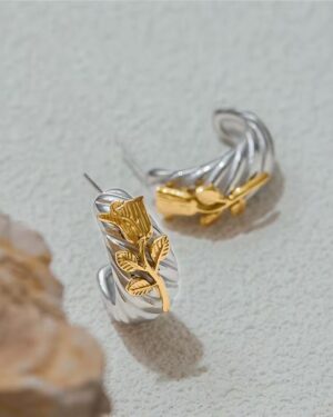 La Rose Vintage Hoops