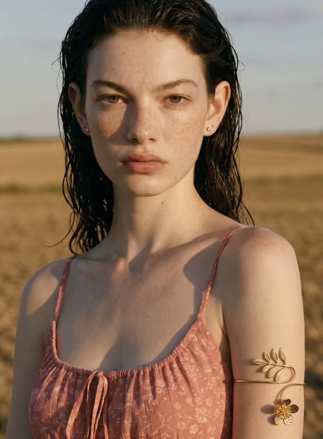 Golden Bloom Arm Cuff - Image 4
