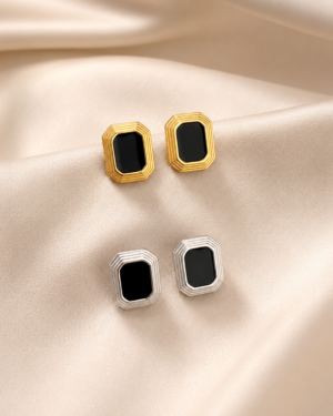 Fernanda Onyx Studs