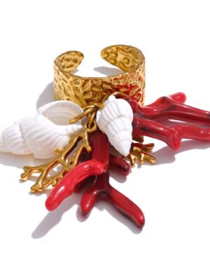 Coral muse Ring