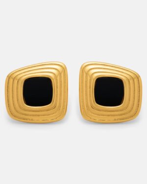 Noir Frame Earrings
