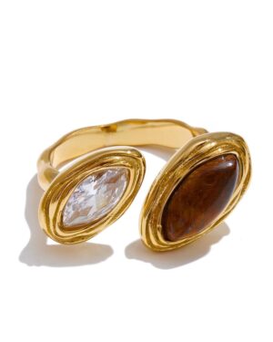 Marella Tiger Eye Ring