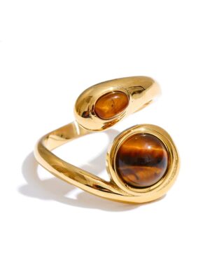 Zahara Tiger Eye Ring